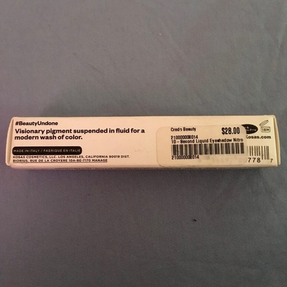 Kosas Blue Liquid Eye Shadow - Picture 2 of 3